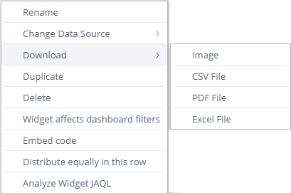 Dowloading widgets